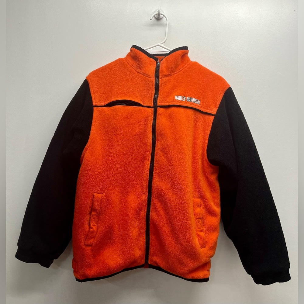 Harley Davidson Zip Up Sweater